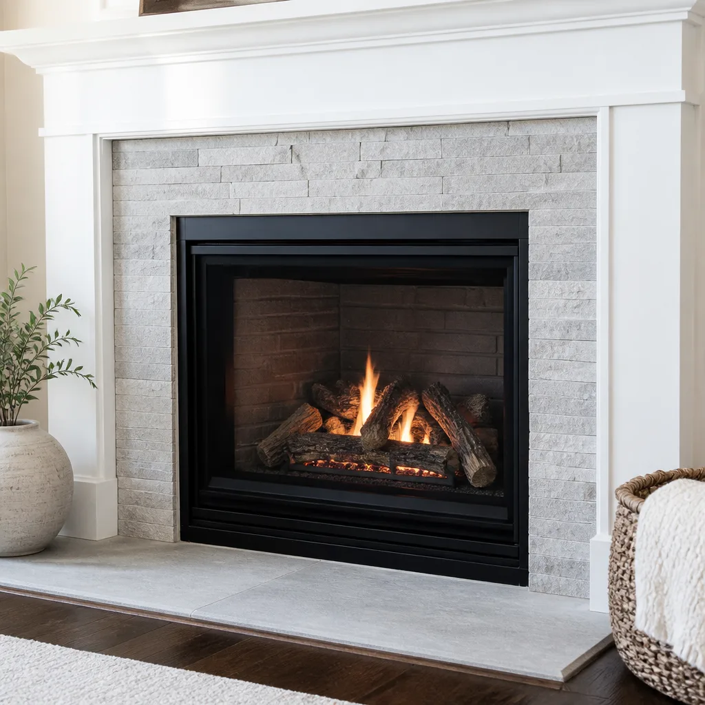 Gas fireplace service
